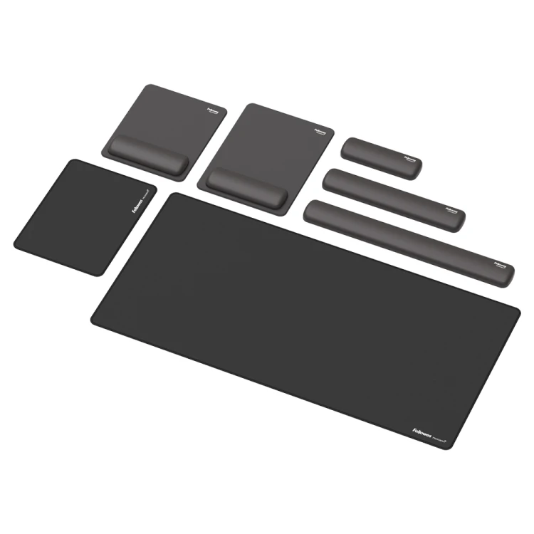 Podkładka pod nadgarstek Fellowes BREYTA - CZARNA z technologią HEX_100142565 www.asan.com.pl