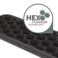 Podkładka pod nadgarstek Fellowes BREYTA - CZARNA z technologią HEX_100142565 www.asan.com.pl