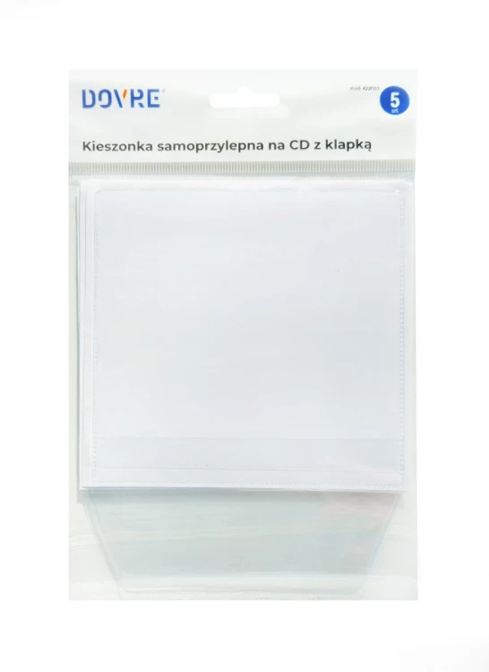Kieszonki na płyty CD samoprzylepne 5 szt www.asan.com.pl