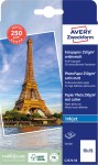 Papier fotograficzny Premium A4 do drukarki, Avery C2570-50 / 100 x 150 mm, 250 g, 50 arkuszy, matowy satynowany - biały
