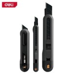 Zestaw nożyków uniwersalnych Deli EHT4003, 3 szt./op., czarny