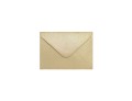 Koperta / koperty ozdobne 70x100mm - PEARL ZŁOTY opk 10szt 150g m2  www.asan.com.pl