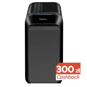 Niszczarka Fellowes LX221 CZARNA ścinki 2x12mm P-5 # 3 lata gwarancji # Promocja CashBack 300zł - zwrot od Fellowes  