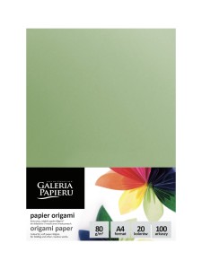 Papier do origami mix kolorów A4, 100ark./opak., 80g/m2