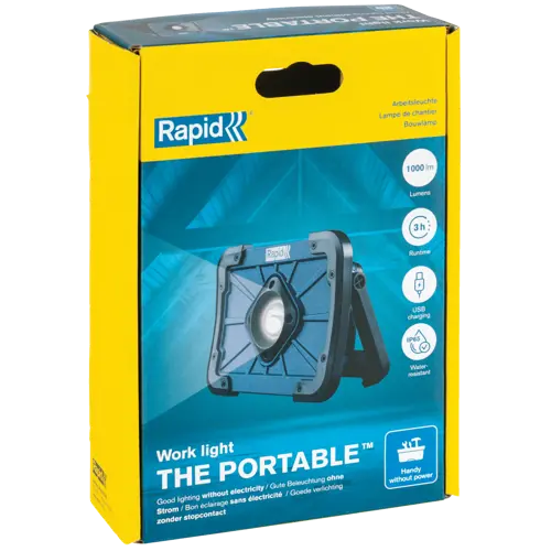 Światło robocze Rapid The Portable - Akumulatorowa lampa robocza LED_www.asan.com.pl