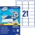 Etykiety uniwersalne Avery Zweckform Economy ELA040 - 63,5x38,1 mm A4, 100 arkuszy - białe_www.asan.com.pl