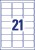 Etykiety uniwersalne Avery Zweckform Economy ELA040 - 63,5x38,1 mm A4, 100 arkuszy - białe_www.asan.com.pl