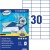 Etykiety uniwersalne Avery Zweckform Economy ELA047 - 70x29,7 mm A4, 100 arkuszy - białe_www.asan.com.pl