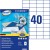 Etykiety uniwersalne Avery Zweckform Economy ELA049 - 52,5x29,7 mm A4, 100 arkuszy - białe_www.asan.com.pl