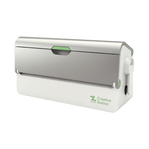 Laminator Xyron Creative Station A4/A6, laminacja na zimno - kolor srebrno-biały
