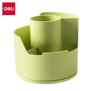 Organizer na biurko obrotowy Deli EZ417-GR, LonGreen, zielony- opakowanie 1 sztuka