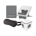 Zestaw ergonomiczny Fellowes – Breyta™ + Ampra™ - BIAŁY # 5 lat gwarancji_www.asan.com.pl