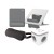 Zestaw ergonomiczny Fellowes – Breyta™ + Ampra™ - BIAŁY # 5 lat gwarancji_www.asan.com.pl