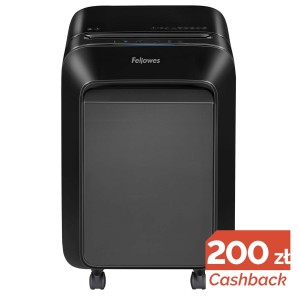 Niszczarka Fellowes LX210 CZARNA ścinki 4x12mm P-4 # 3 lata gwarancji # Promocja CashBack 200zł - zwrot od Fellowes     