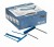 Klips na akta 100mm Fellowes Pro Clip - klips archiwizacyjny niebieski - opk 50szt www.niszczarka.net