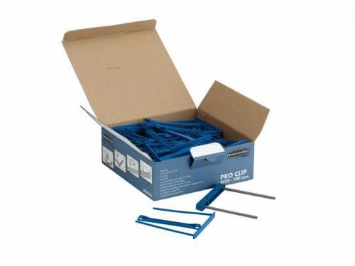Klips na akta 100mm Fellowes Pro Clip - klips archiwizacyjny niebieski - opk 50szt www.niszczarka.net