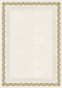 Dyplom ARKADY ZŁOTE- opk 25 szt A4 - 170g/m2