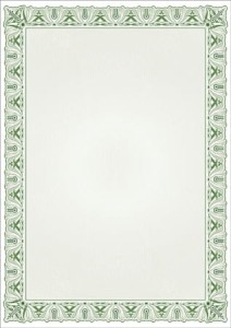 Dyplom CYPRYS - opk 25 szt A4 - 170g/m2