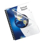 Folia okładka przeźroczysta do bindowania  A4 300 mic - opk 100szt Fellowes