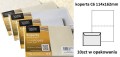 Koperta / koperty ozdobne C6 - HOLLAND BIAŁY opk 10szt 100g/m2 www.asan.com.pl
