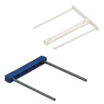 Fellowes Klips na akta PRO CLIP BIAŁY- 100mm - opk 100 szt  klips archiwizacyjny