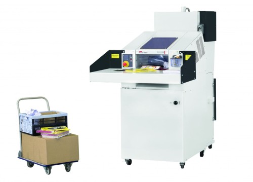 Kombinacja niszcząco-belująca HSM Powerline SP 4040 V - ścinki 3,9x40mm www.asan.com.pl