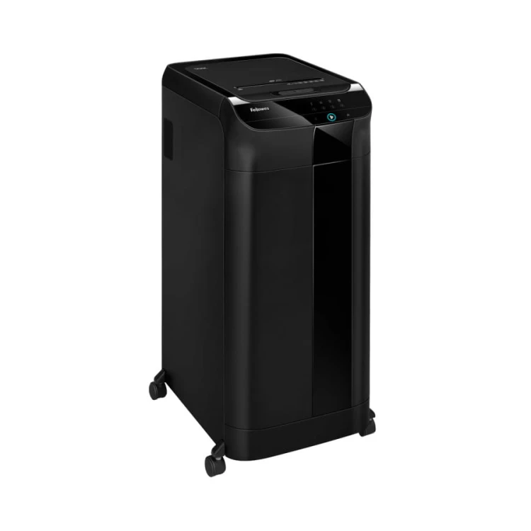 Niszczarka Fellowes AUTOMAX™ 600M CZARNA ścinki 2x12mm www.asan.com.pl